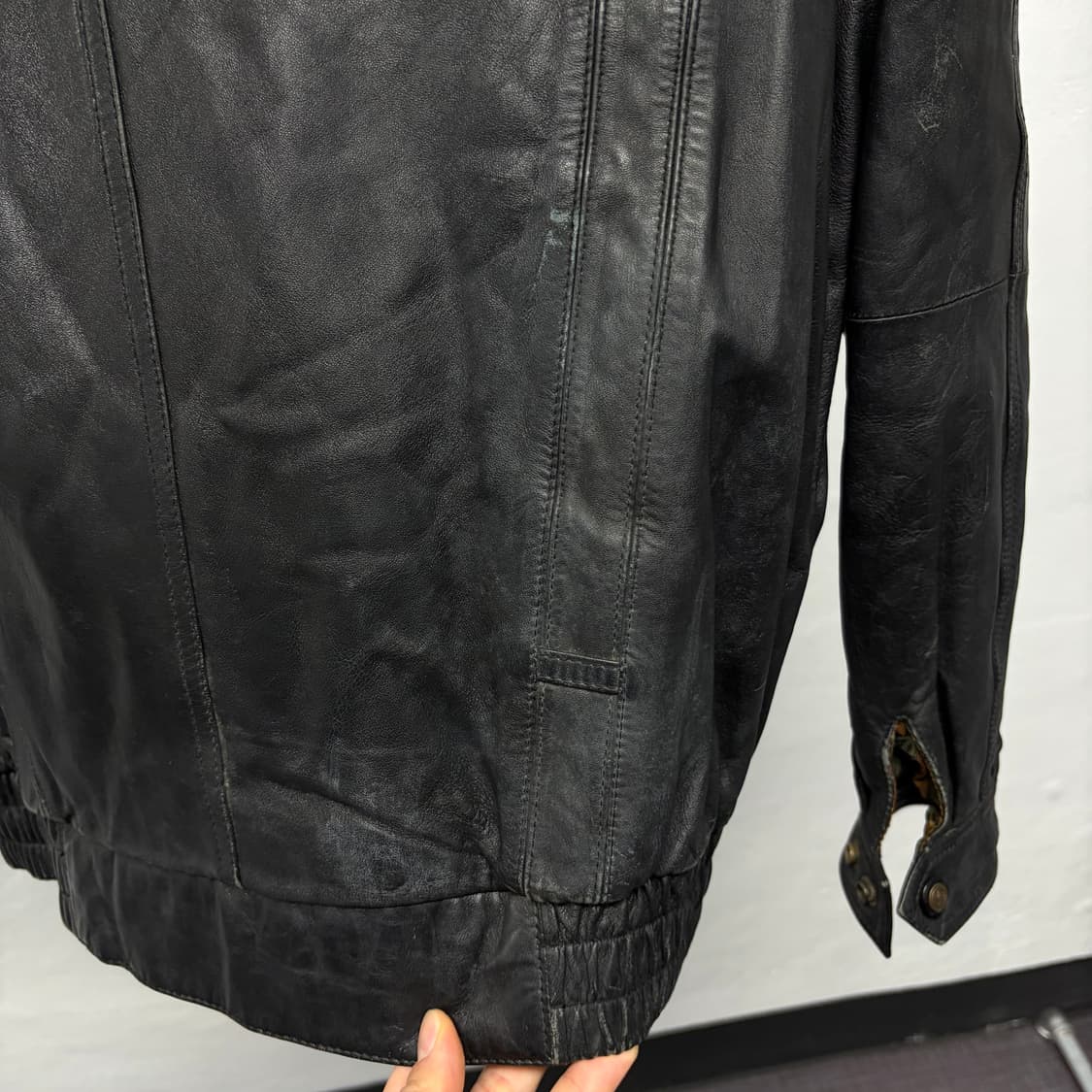 빈티지 레더 자켓 4 상품이미지6