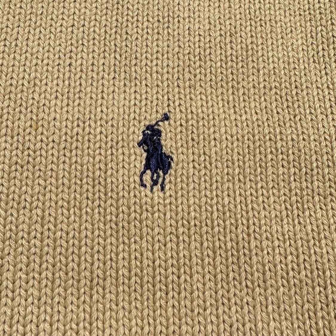 폴로 포니로고 라운드 니트 상품이미지3