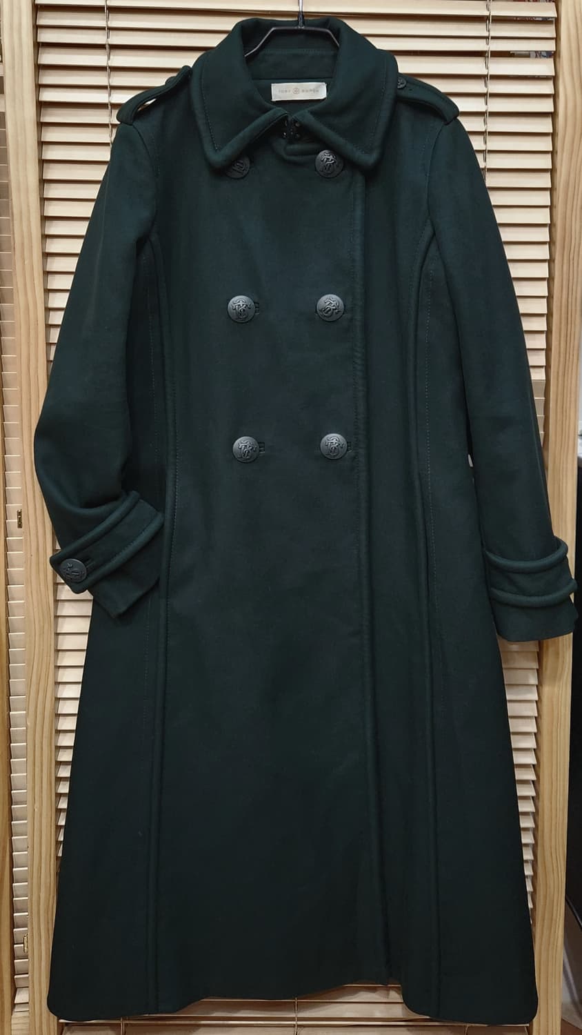 (새상품급)토리버치 코튼 트윌 더블 롱코트 상품이미지2