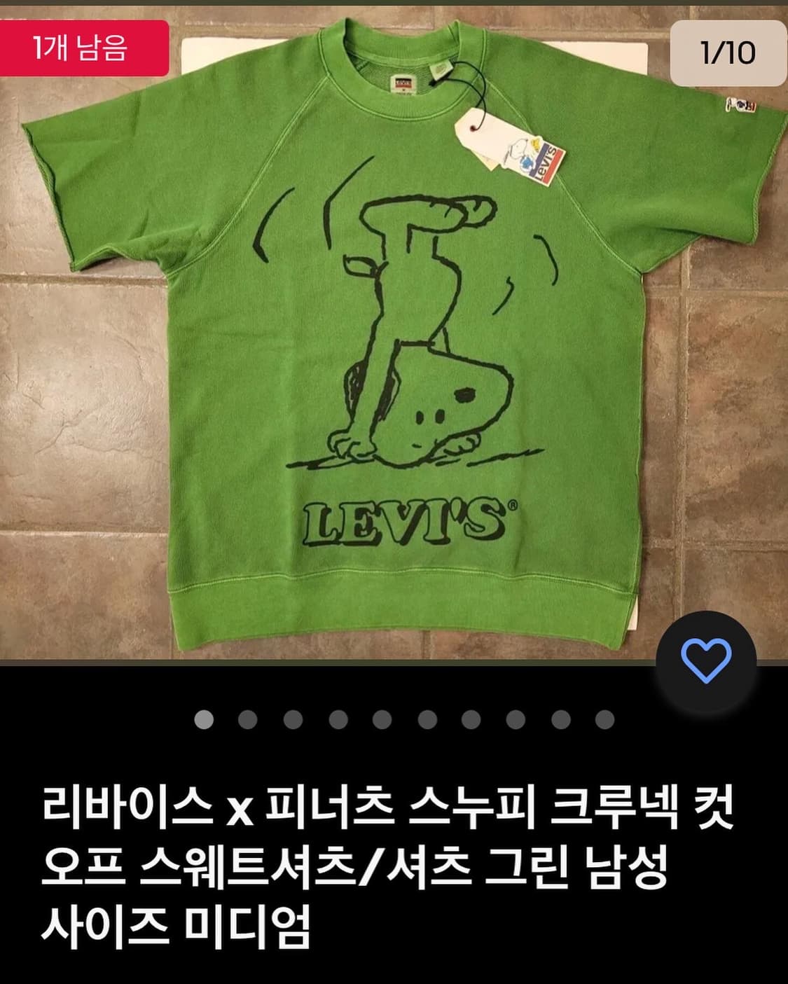 리바이스 X 스누피 콜라보 스웻셔츠 상품이미지7