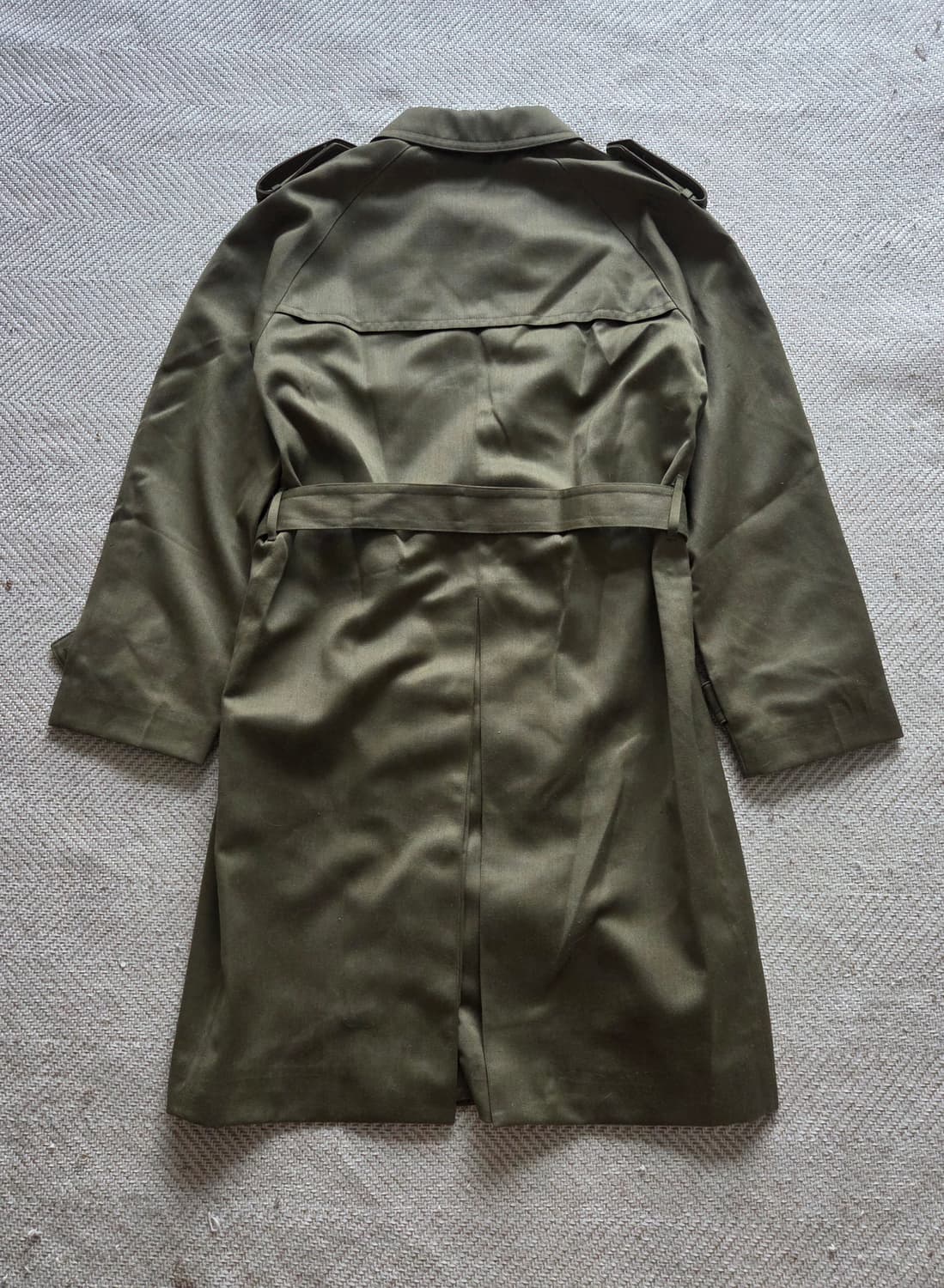 1985 OG 스페인군 트렌치 코트 LARGE 상품이미지2
