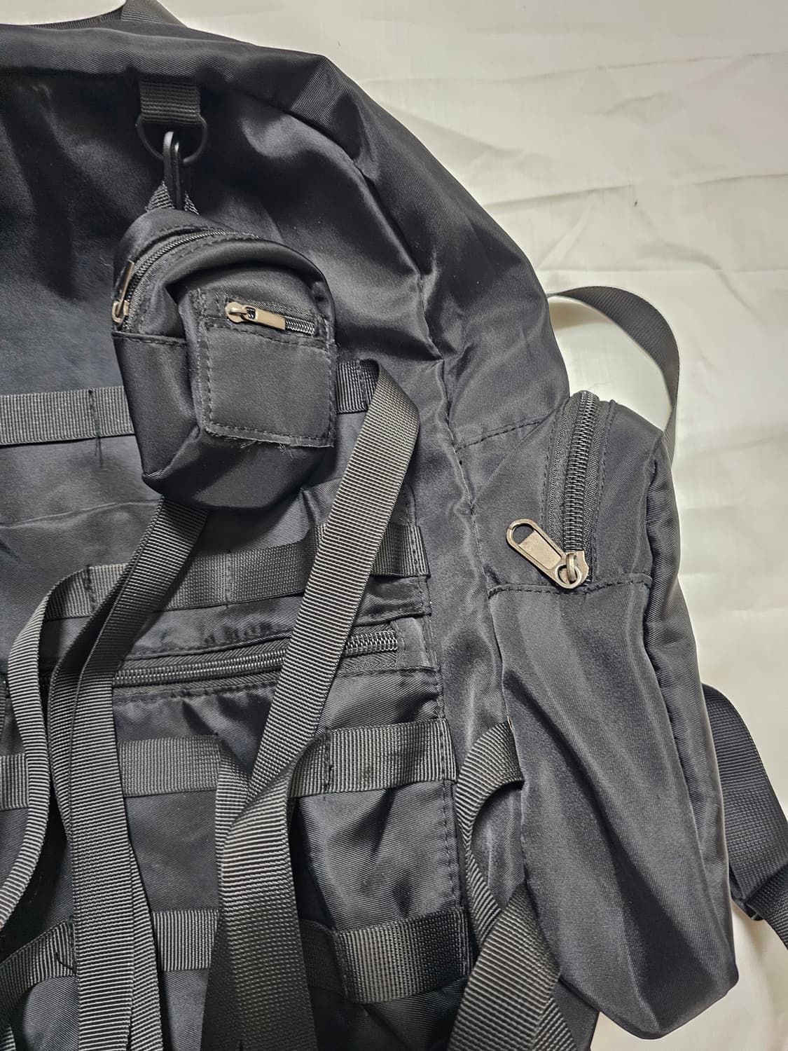 블랙 백팩 상품이미지2