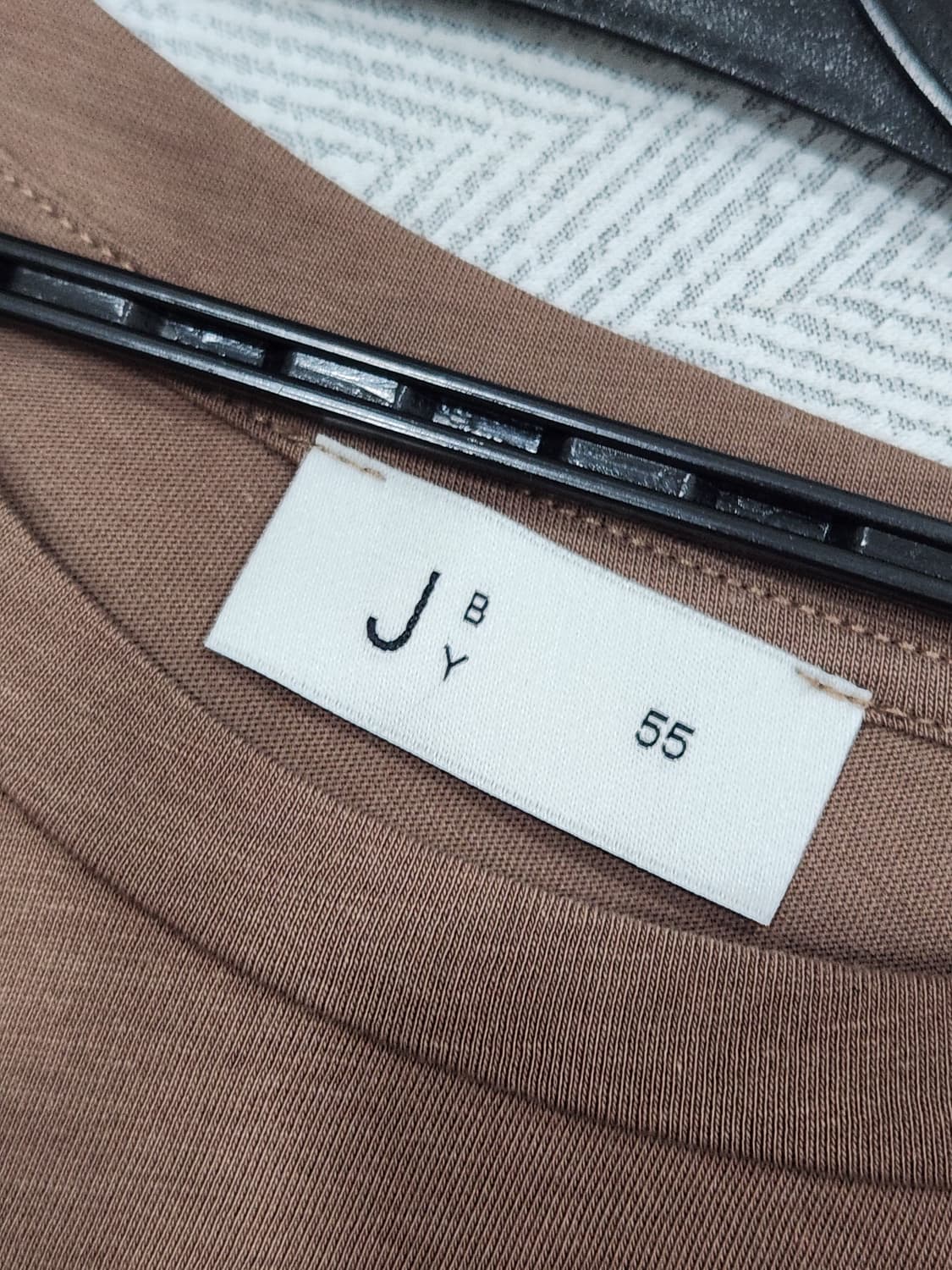 [55] 제이바이 J BY 실크 혼방 루즈핏 반팔 티셔츠 상품이미지5