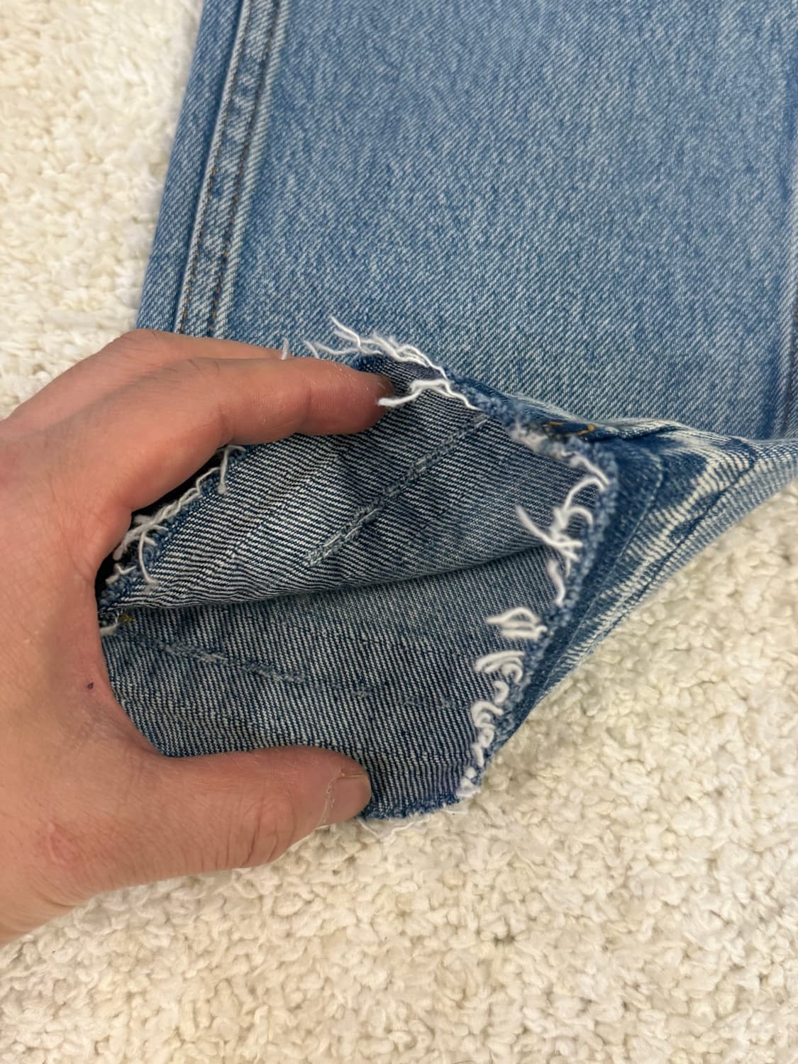 (33size) 구찌 데님 팬츠 상품이미지4