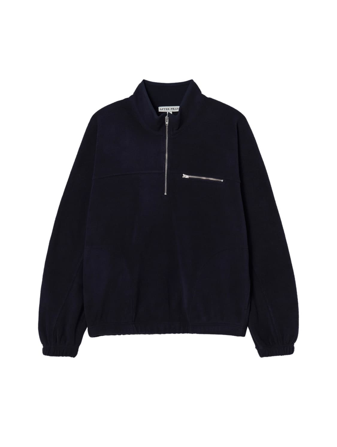 [M] 애프터프레이 트레일 하프 집업 플리스 네이비 상품이미지1