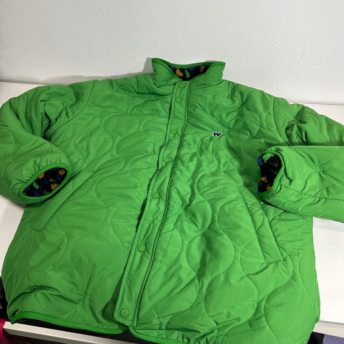 L-XL 위켄더스 그라피티 리버시블 플리스 양면점퍼 상품이미지6