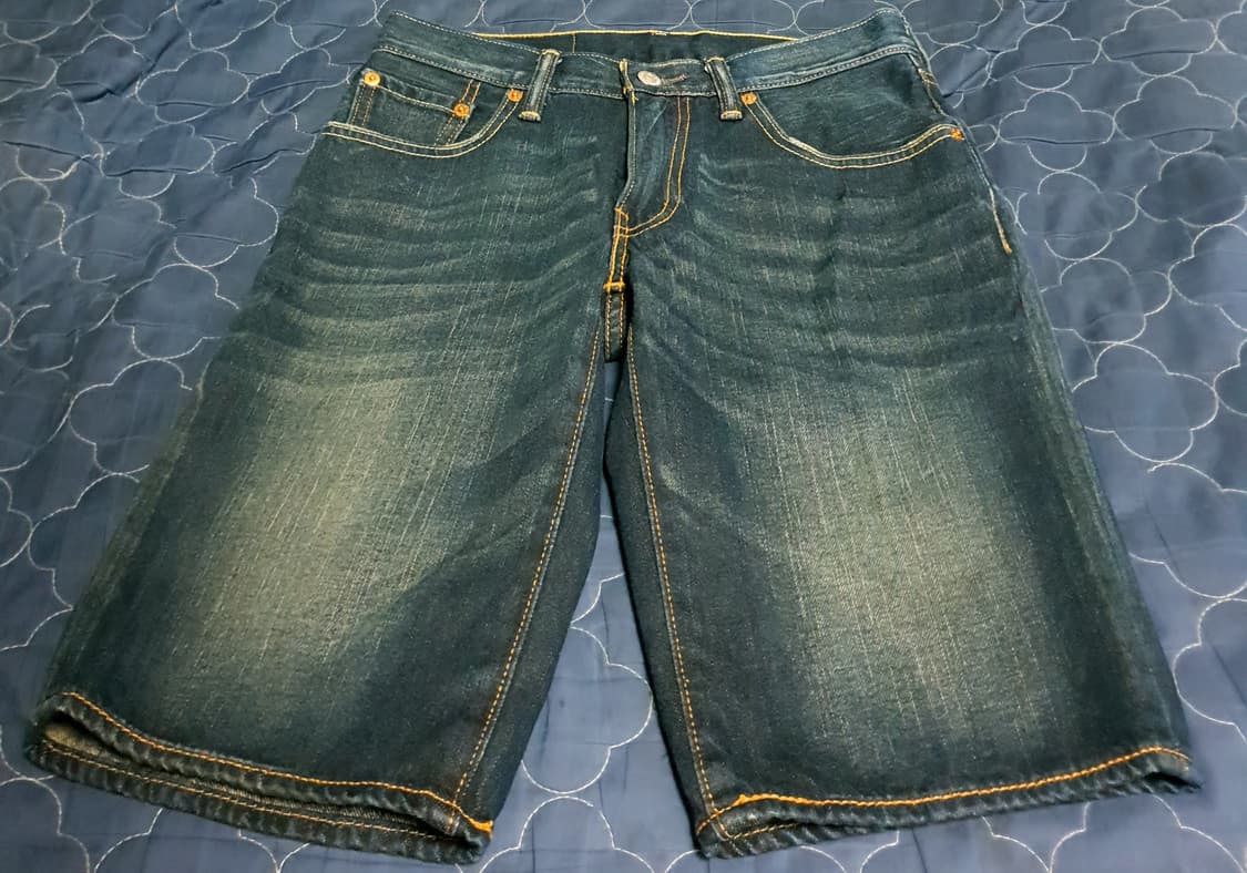 (빈티지) 리바이스 502 PCL16B 워싱 하프팬츠 (28) 상품이미지1