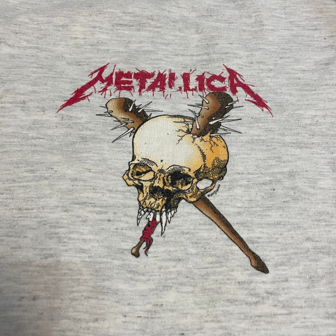 90s 빈티지 메탈리카 롱슬리브 티셔츠 상품이미지4