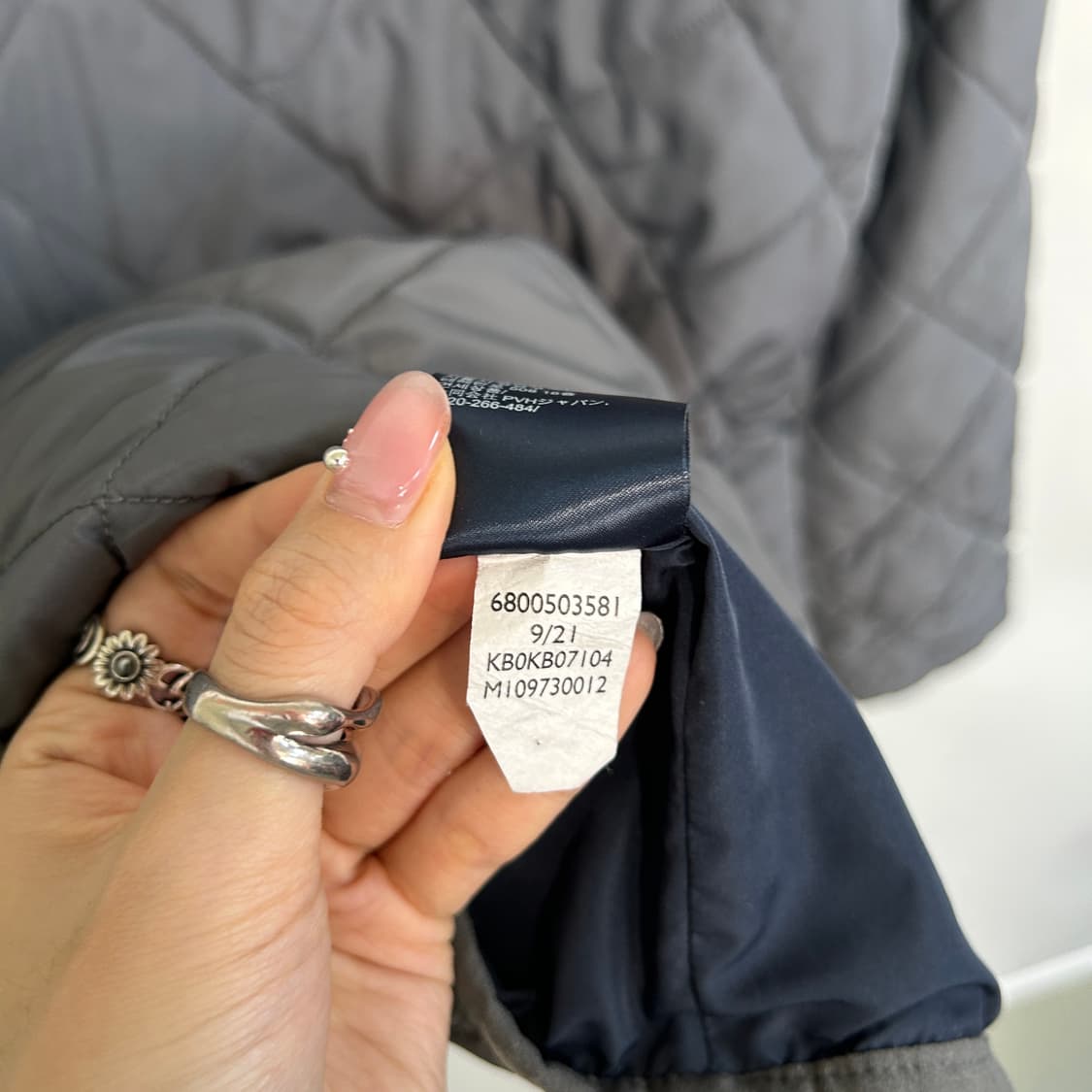 타미힐피거 2021 여성 퀄팅 자켓 66 상품이미지4