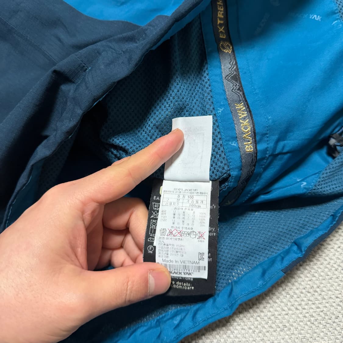 블랙야크 고어텍스 방수 바람막이 자켓 상품이미지7