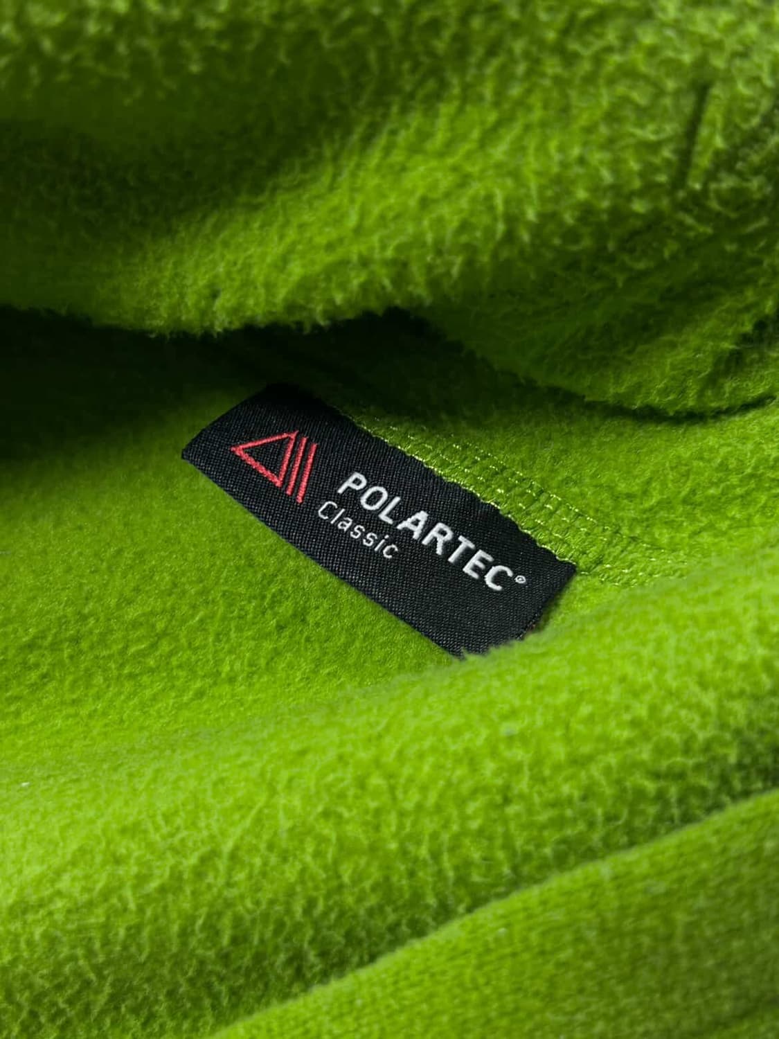 노스페이스 자수로고 연두 워머 후리스 상품이미지9