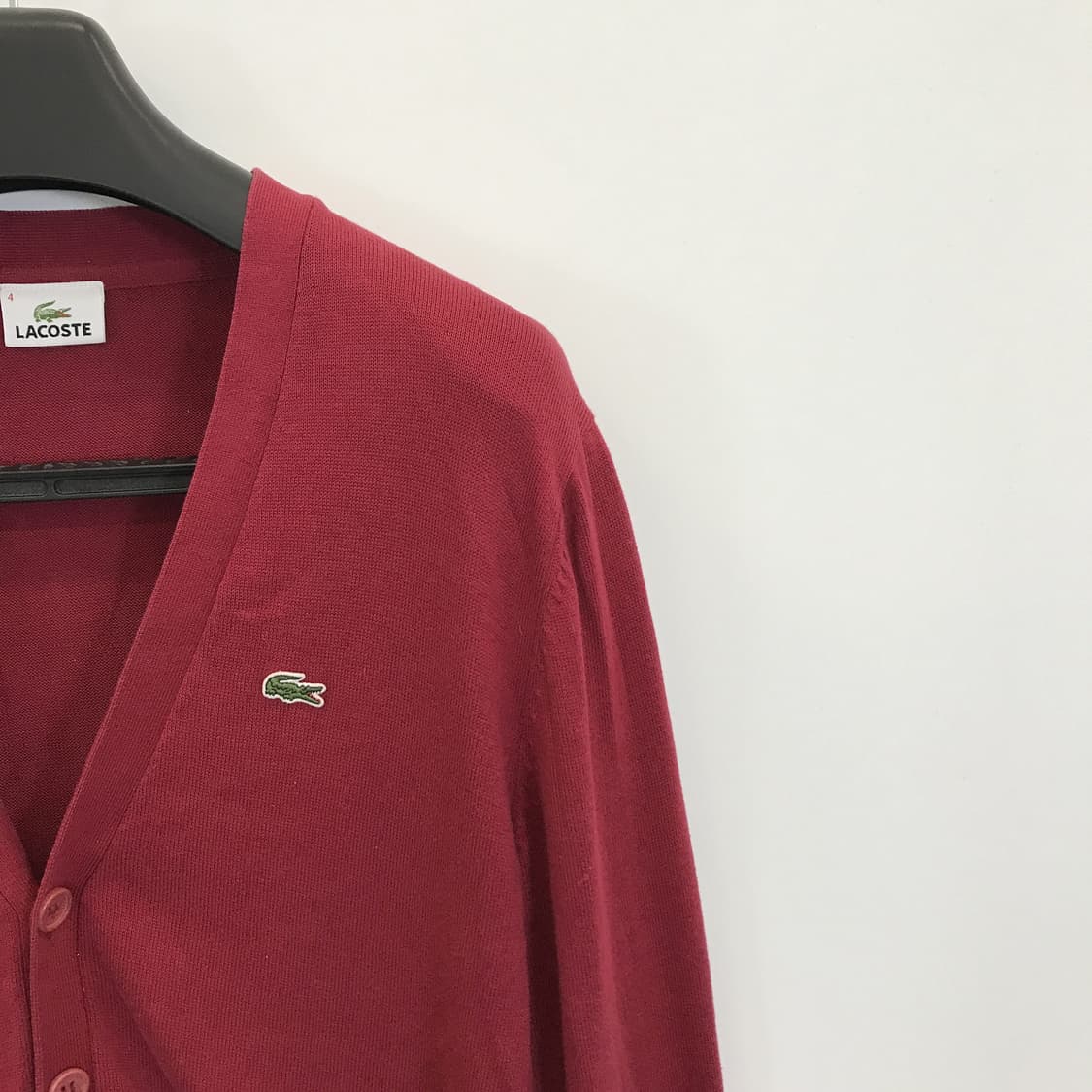 라코스테 코튼 가디건 [4사이즈] 상품이미지2