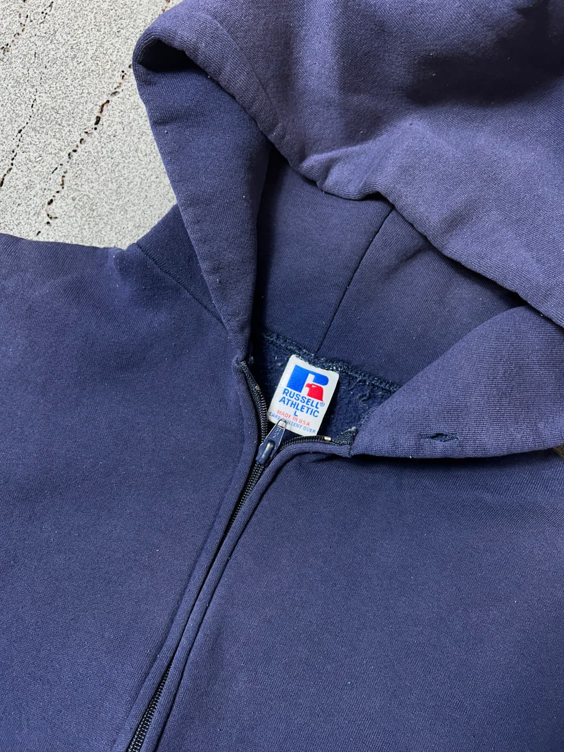 USA 90년대 추정 러셀 애슬레틱 후드집업 판매 상품이미지2