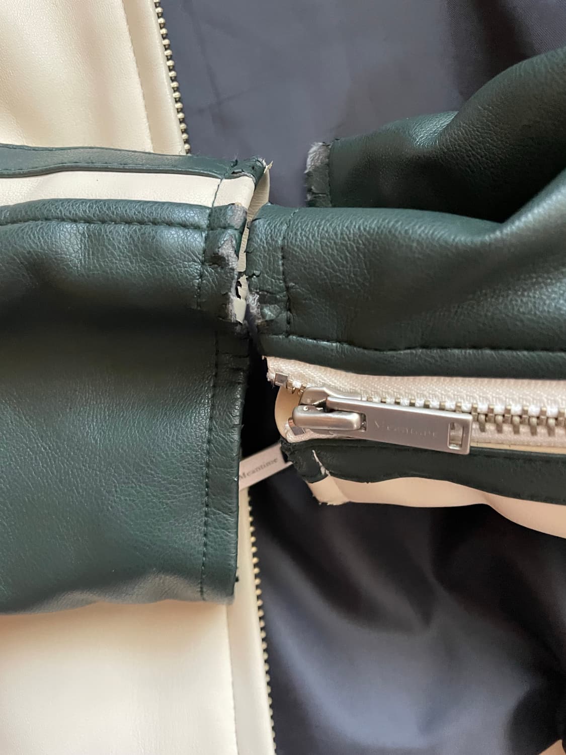 민타임 레더자켓 l사이즈 상품이미지3