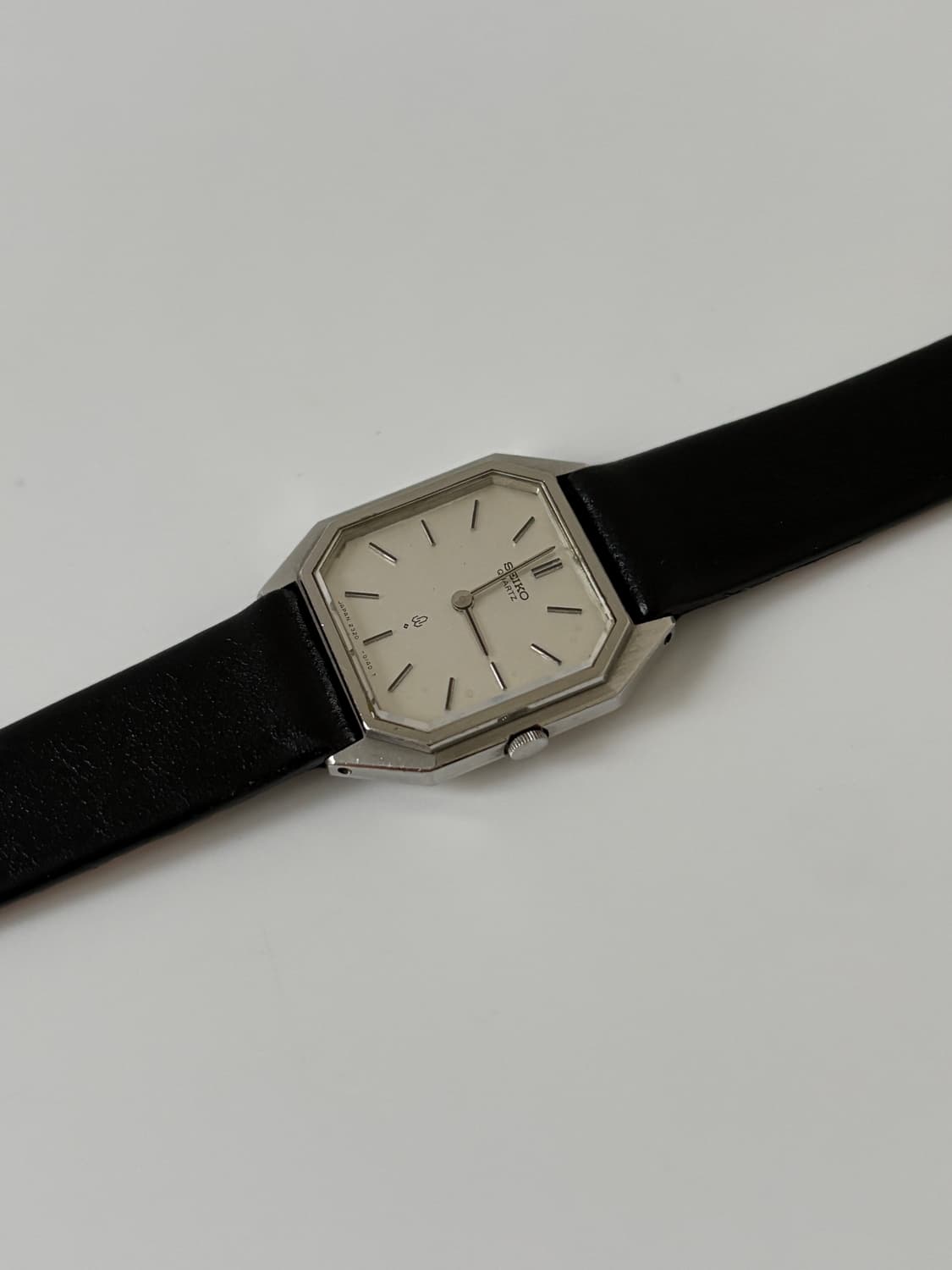 1980s Silver Octagon Case Ladies Quartz 상품이미지4