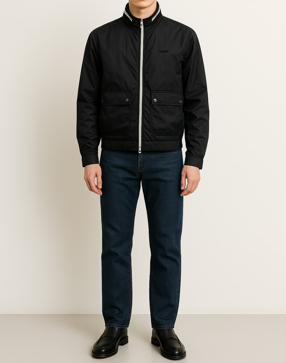 디스퀘어드2 블랙 바람막이 자켓_48 상품이미지1