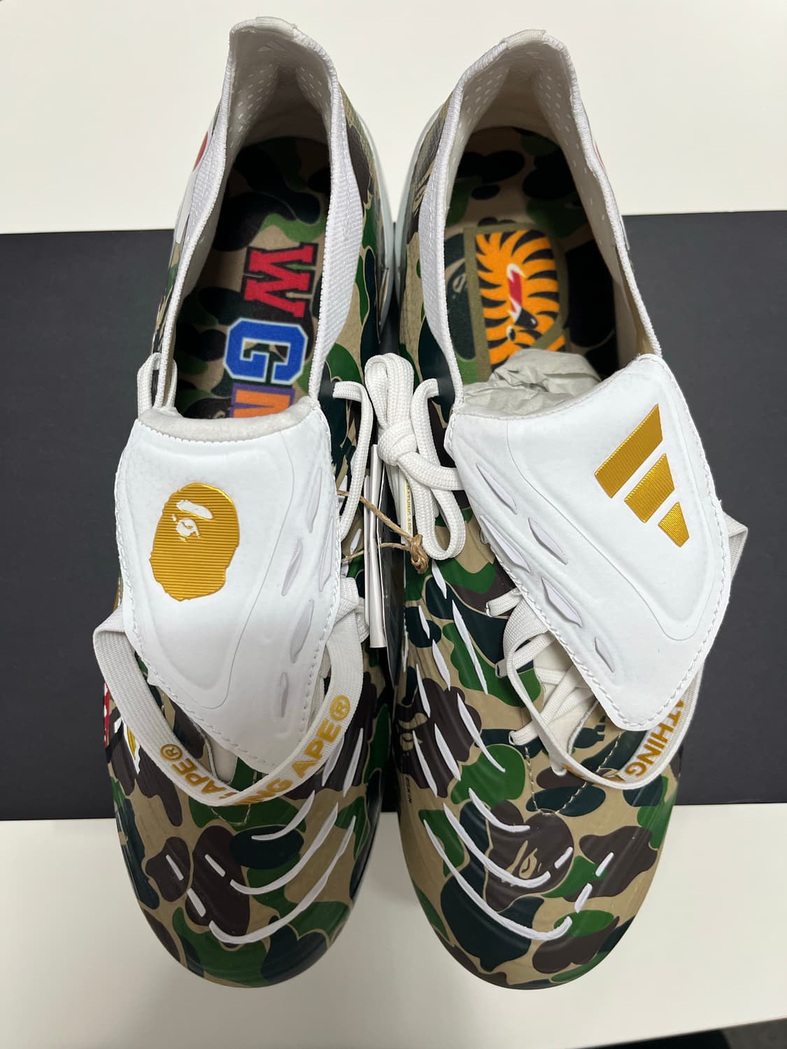 아디다스 X 베이프 프레데터 엘리트 카모 그린 FG (새제품) 상품이미지4