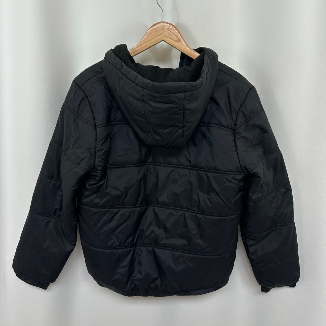 조던 여자 기모 후드패딩 검정 XL 상품이미지7