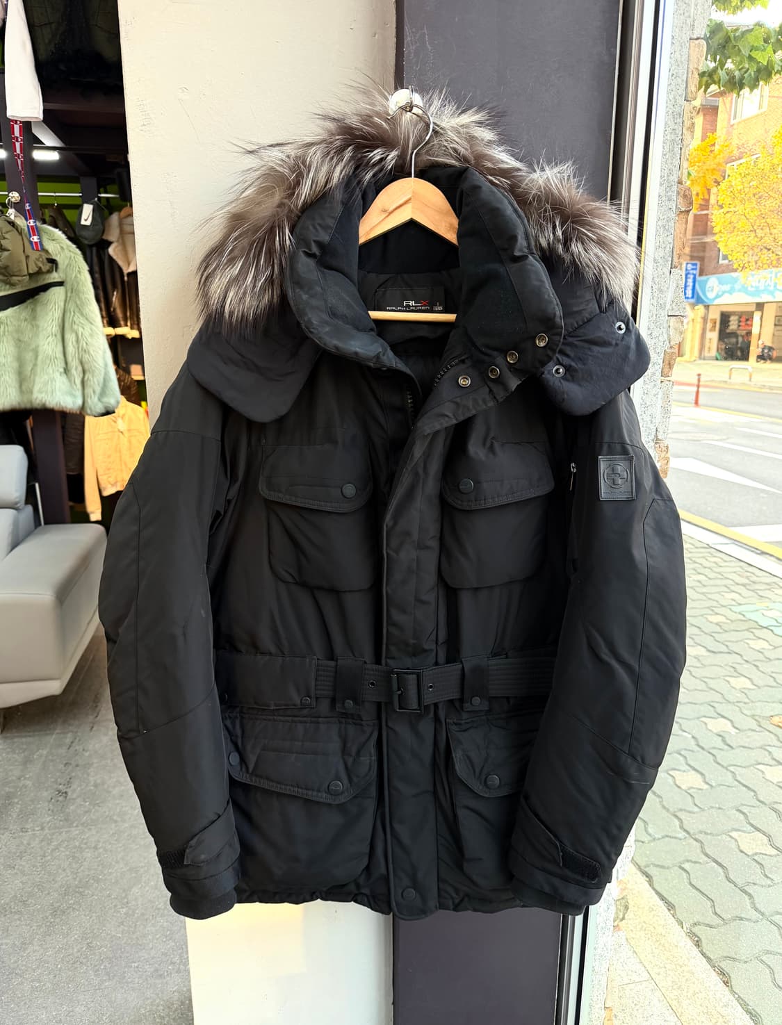 S/ 폴로랄프로렌 로버다운 벨티드 패딩 상품이미지2