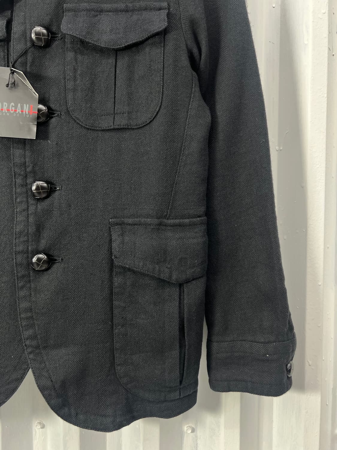 Morgan Homme Layered Collar Field Jacket 상품이미지7