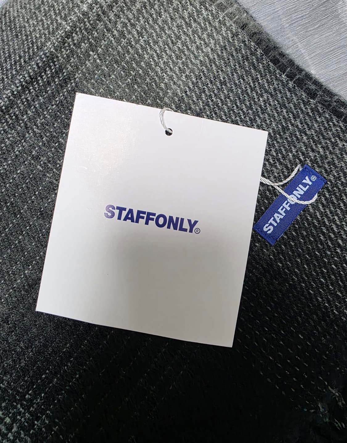 (새상품) 스텝온리 STEADY CHECKED MUFFLER  상품이미지9