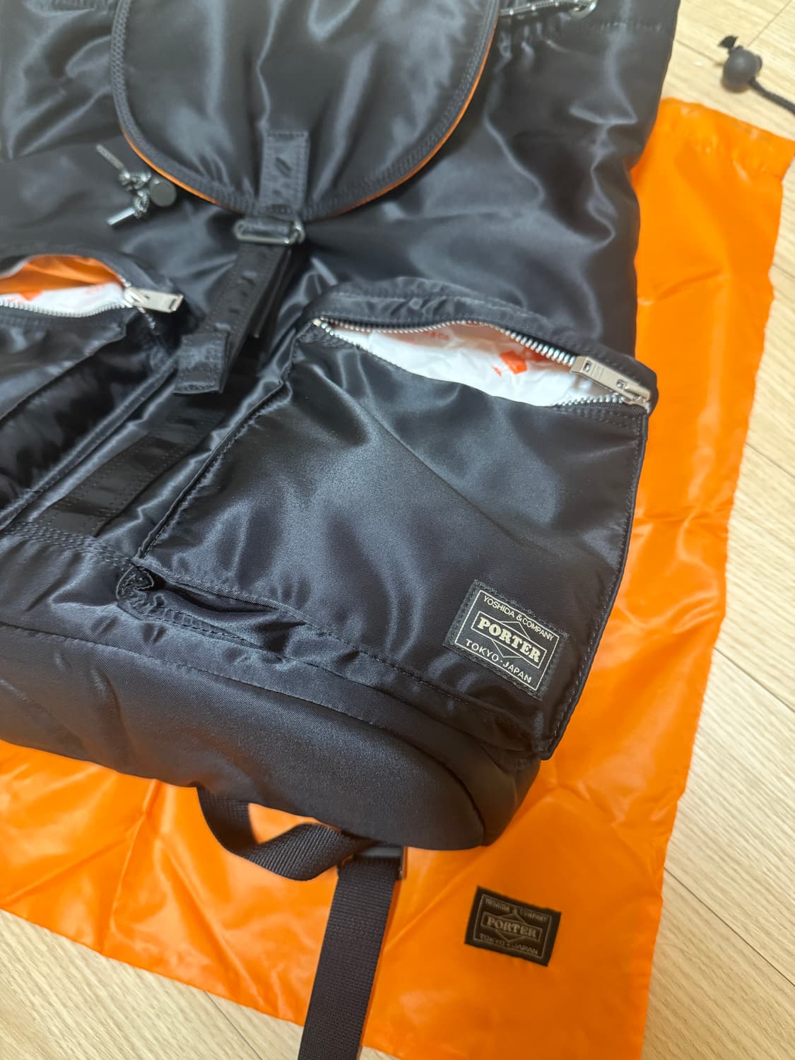 os) 550,000원 포터 올 뉴 탱커 럭색 블랙 백팩 상품이미지2