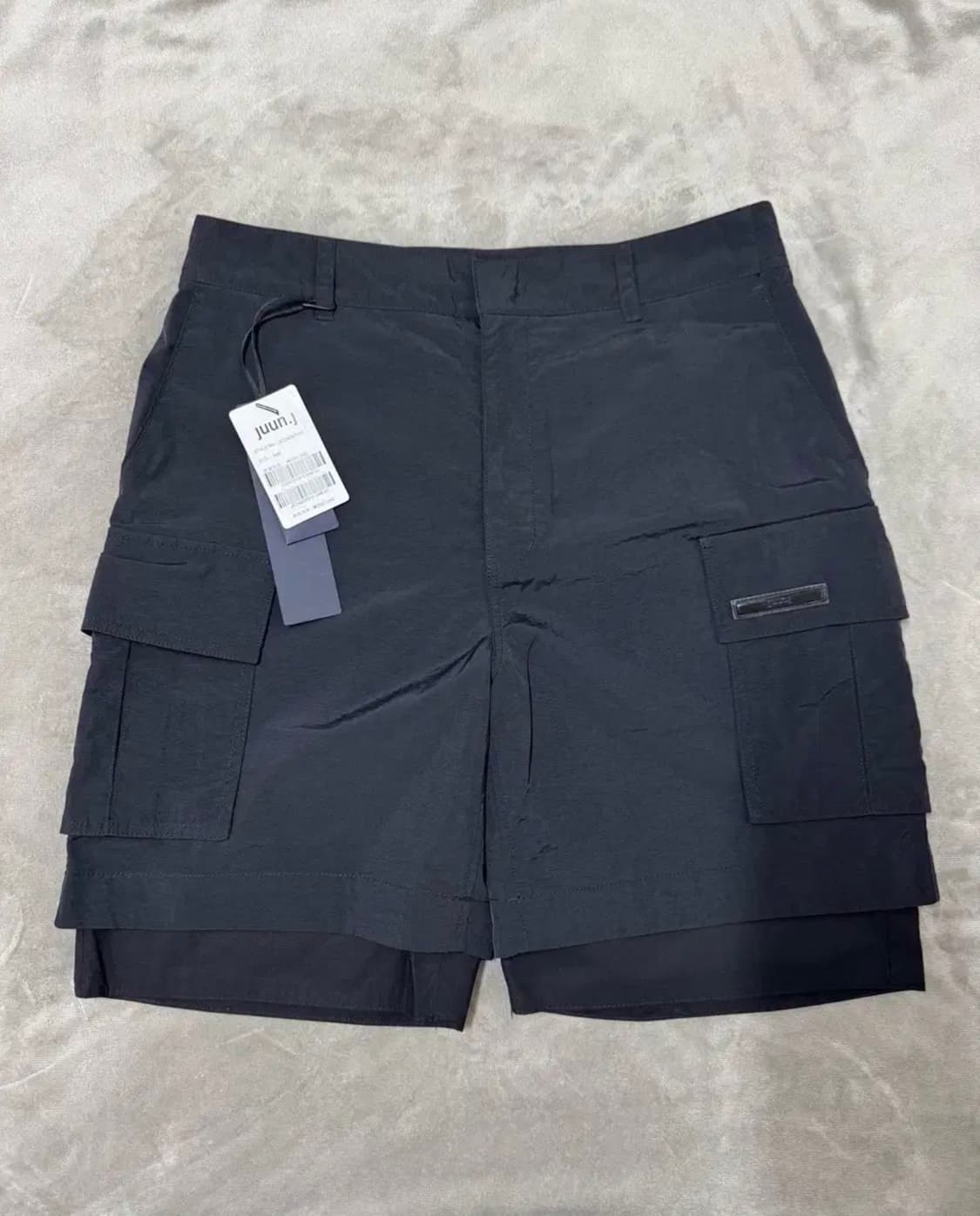 [48] 준지 블랙 밀리터리 카고 쇼트 팬츠 반바지  상품이미지6