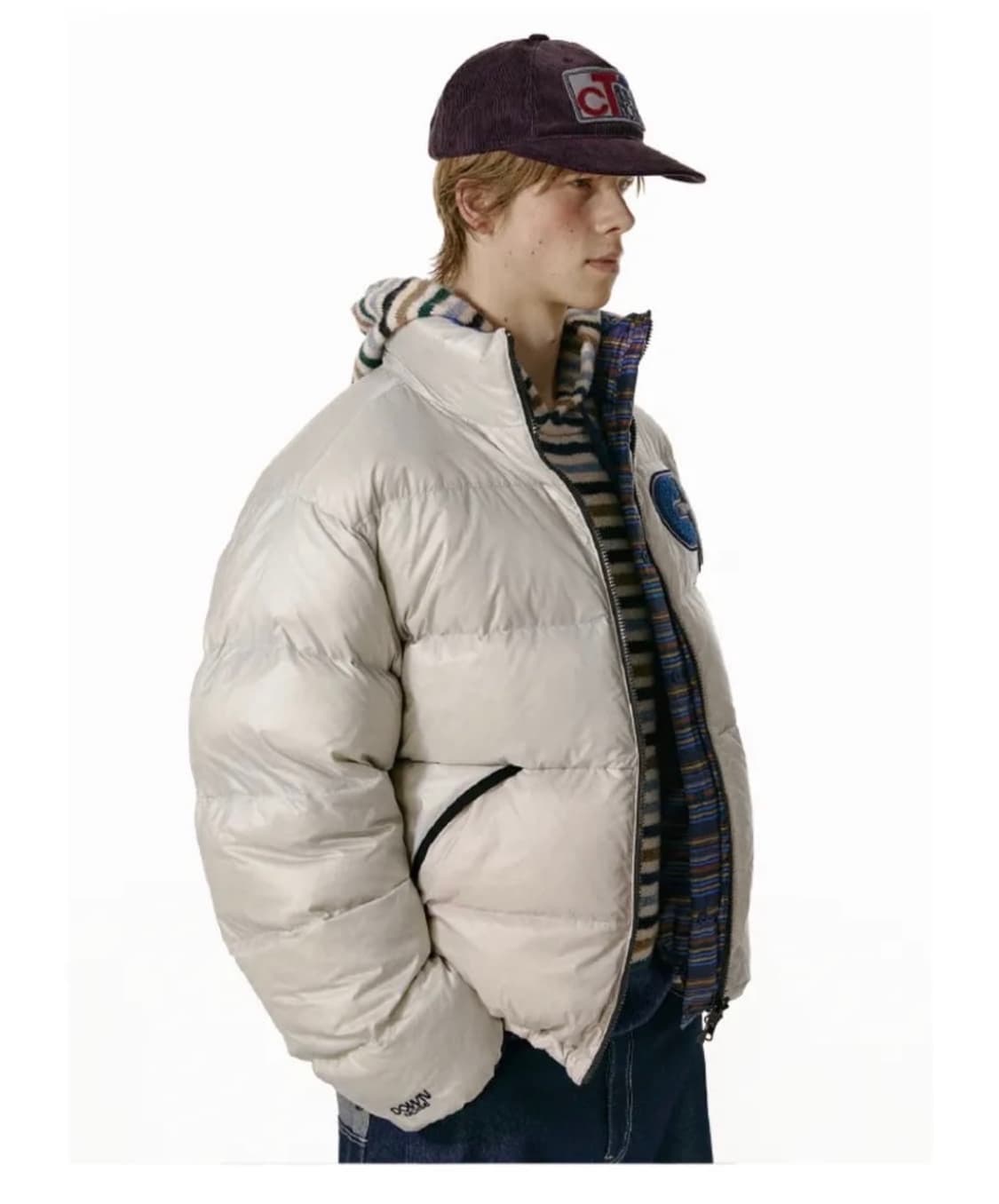 새상품) 테켓 리버시블 패딩 M size 상품이미지1