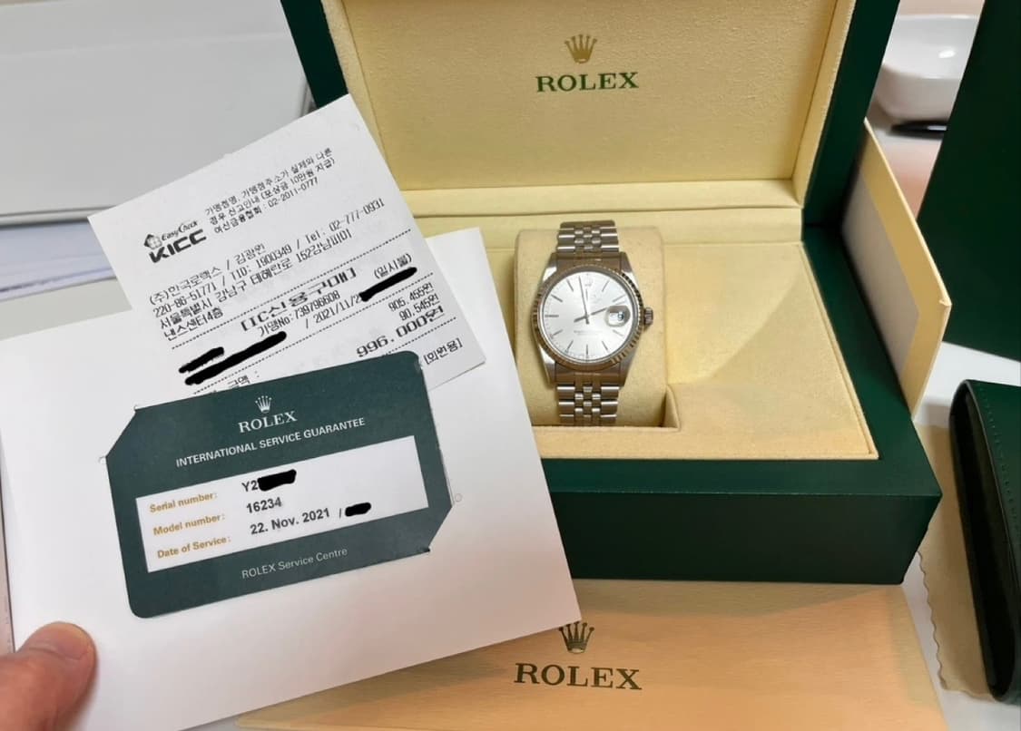 롤렉스 데이저스트 16234  시계 상품이미지3