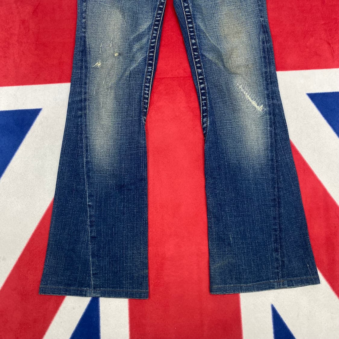 트루릴리전 레인보우조이 브라운스티치 부츠컷 데님팬츠  26 상품이미지3