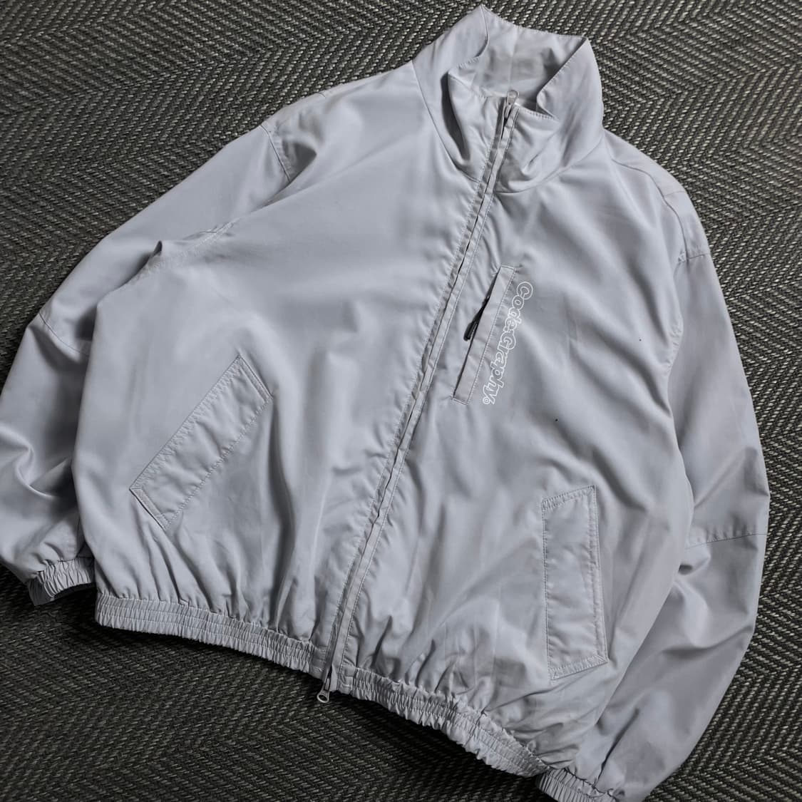 코드그라피 스펠로고 유틸리티 바람막이 자켓y 4501 상품이미지1