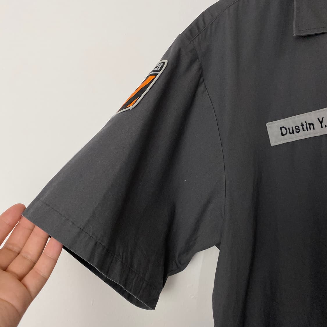빈티지 Geek squad 워크 셔츠 상품이미지3
