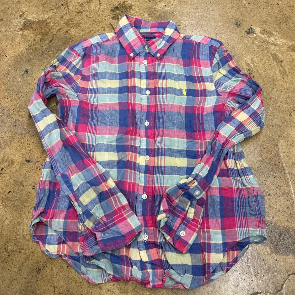 [정품/XL] 폴로 랄프로렌 체크 셔츠 b15 상품이미지2
