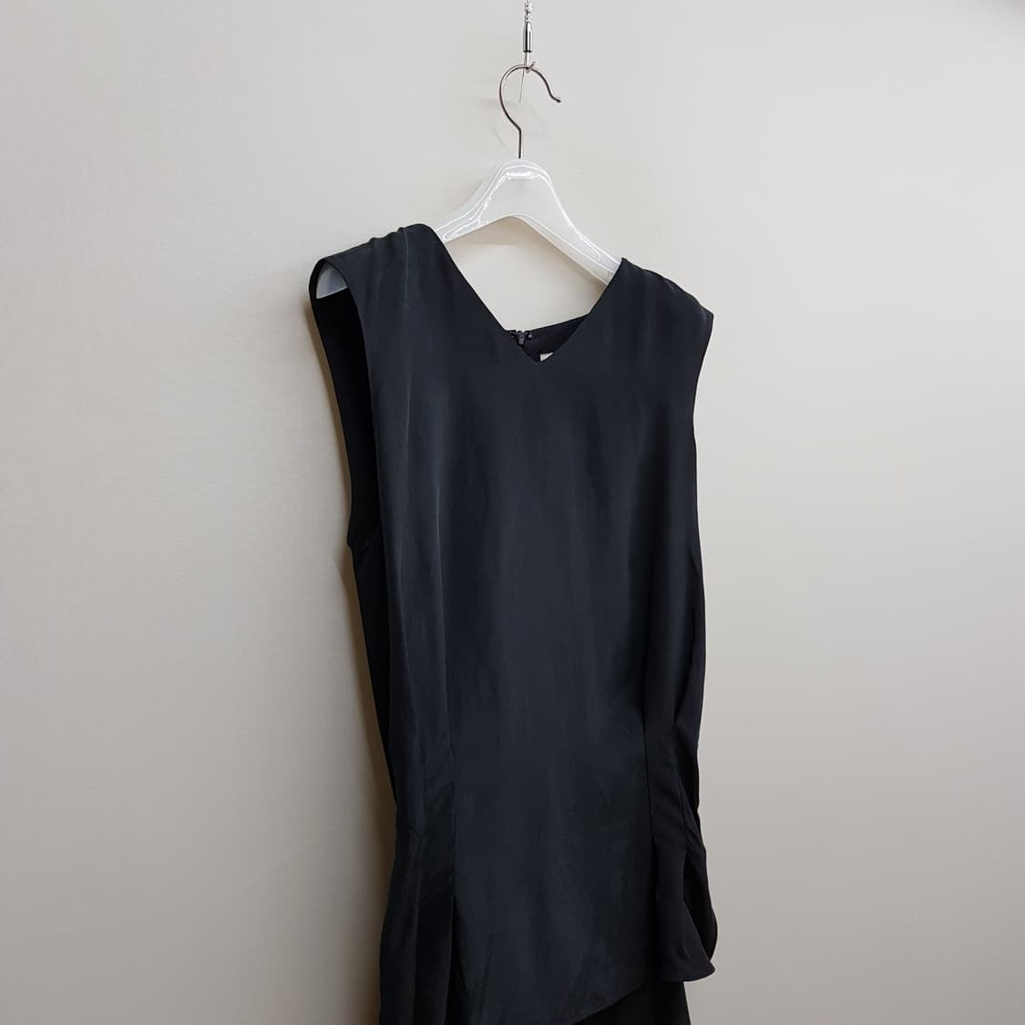 더스토어 2021 슬리브리스 와이드 점프수트 S사이즈 상품이미지3