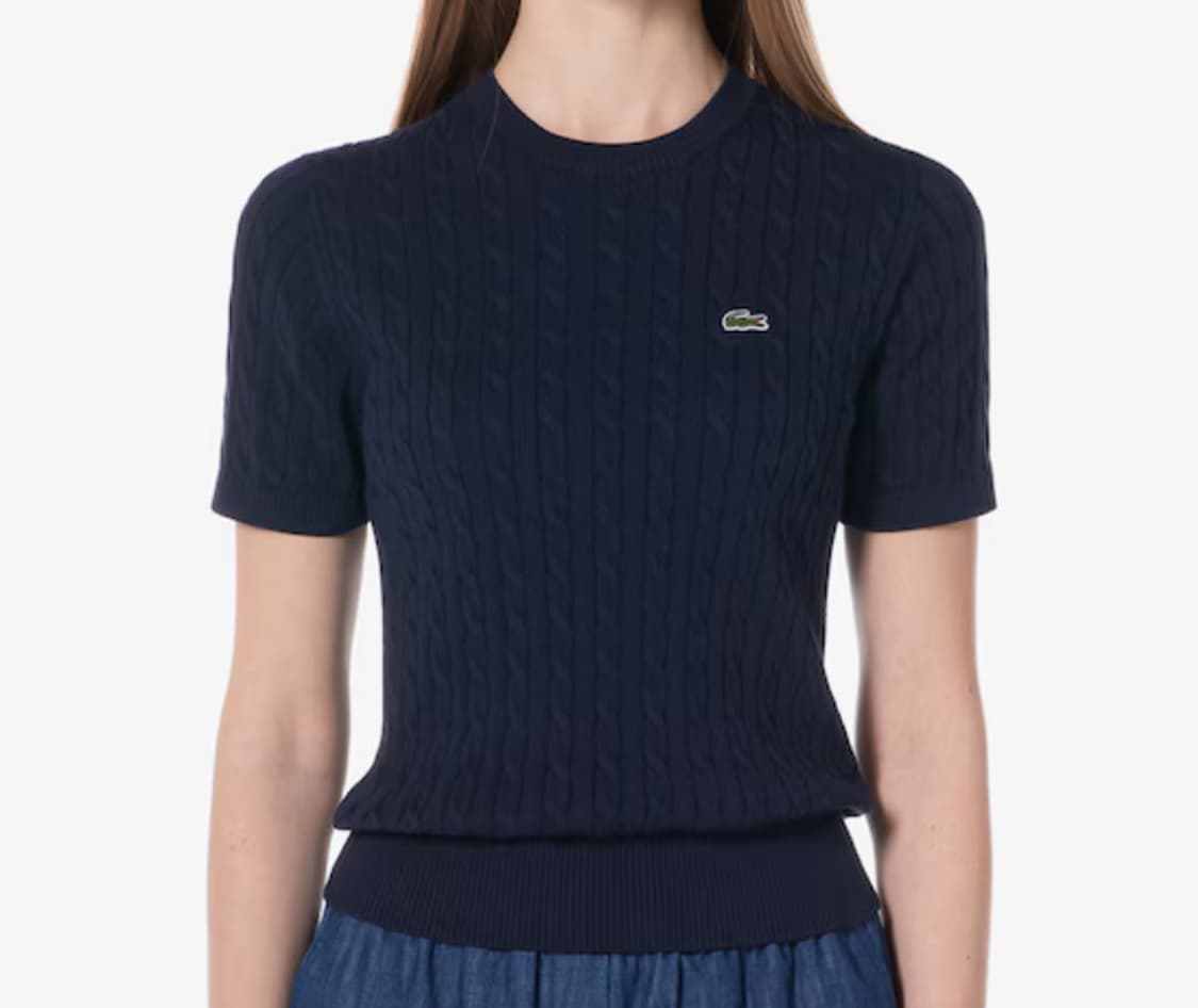 라코스테 니트 반팔티 상품이미지1