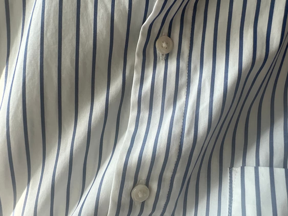 Uniqlo x jw anderson 스트라이프 셔츠 상품이미지3