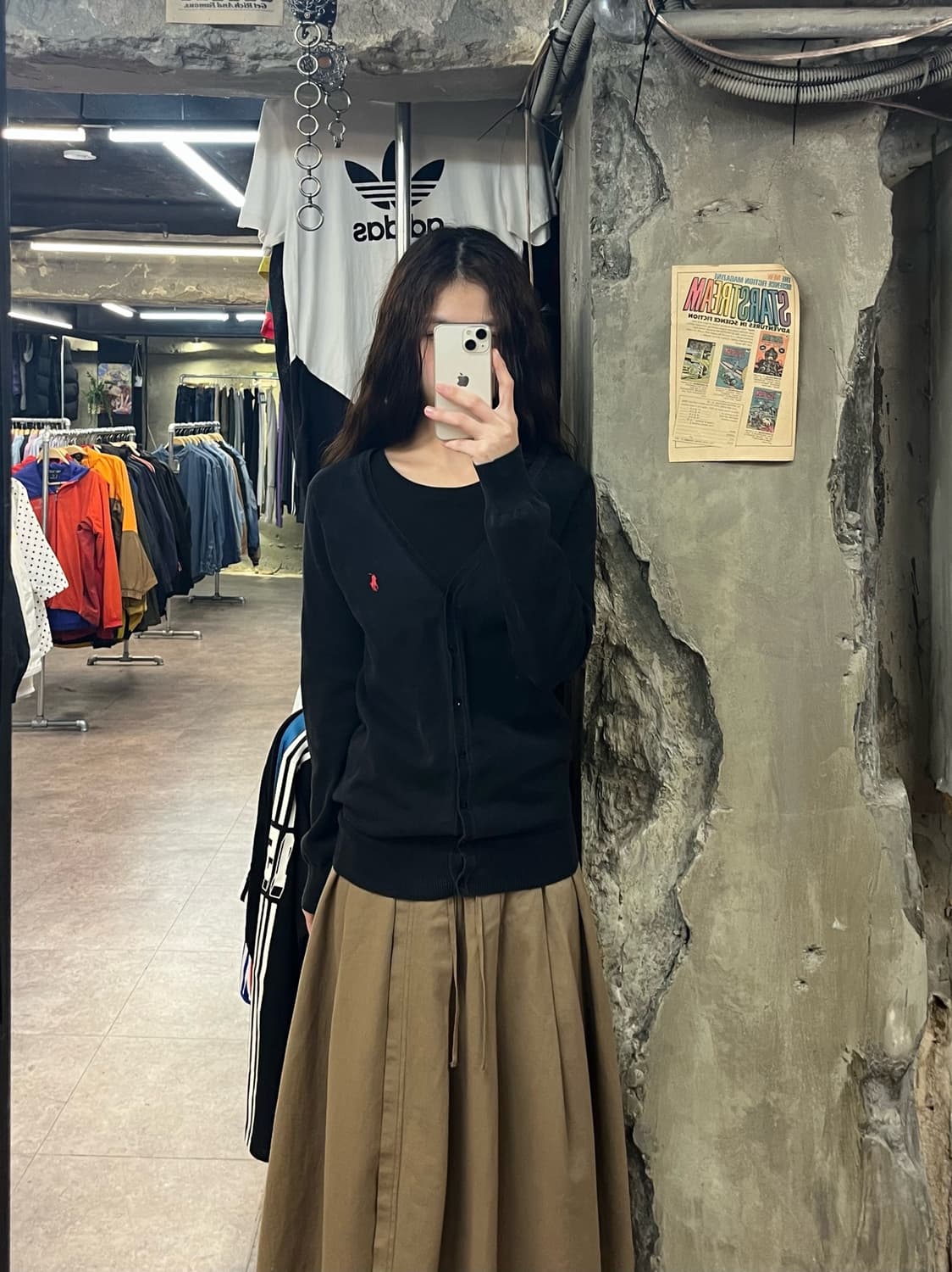 폴로 랄프로렌 가디건 블랙 L #csz2147 상품이미지2