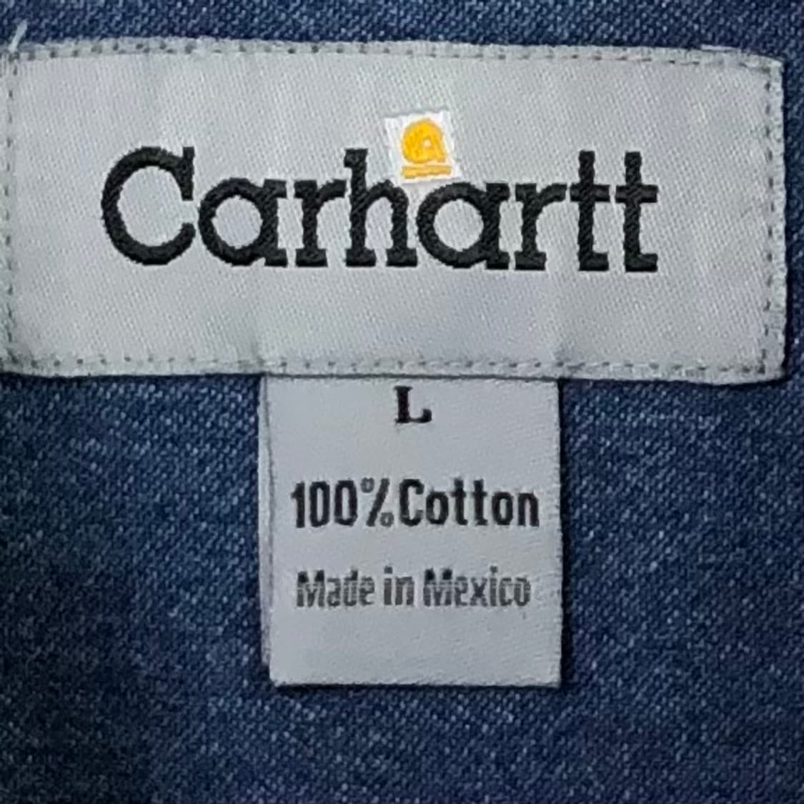 L 칼하트 데님 셔츠 상품이미지3