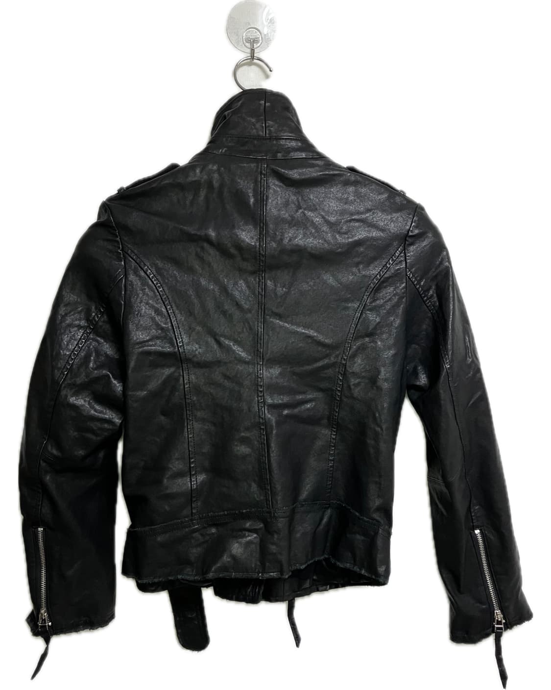 2buckle rock short leather jac 상품이미지7