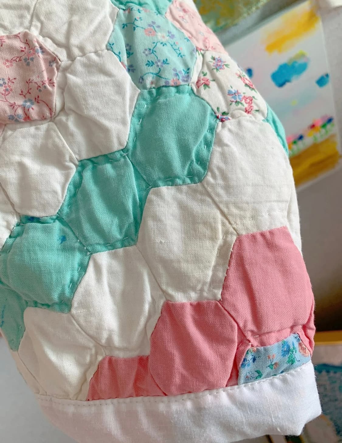 빈티지 퀼트 자켓 상품이미지6