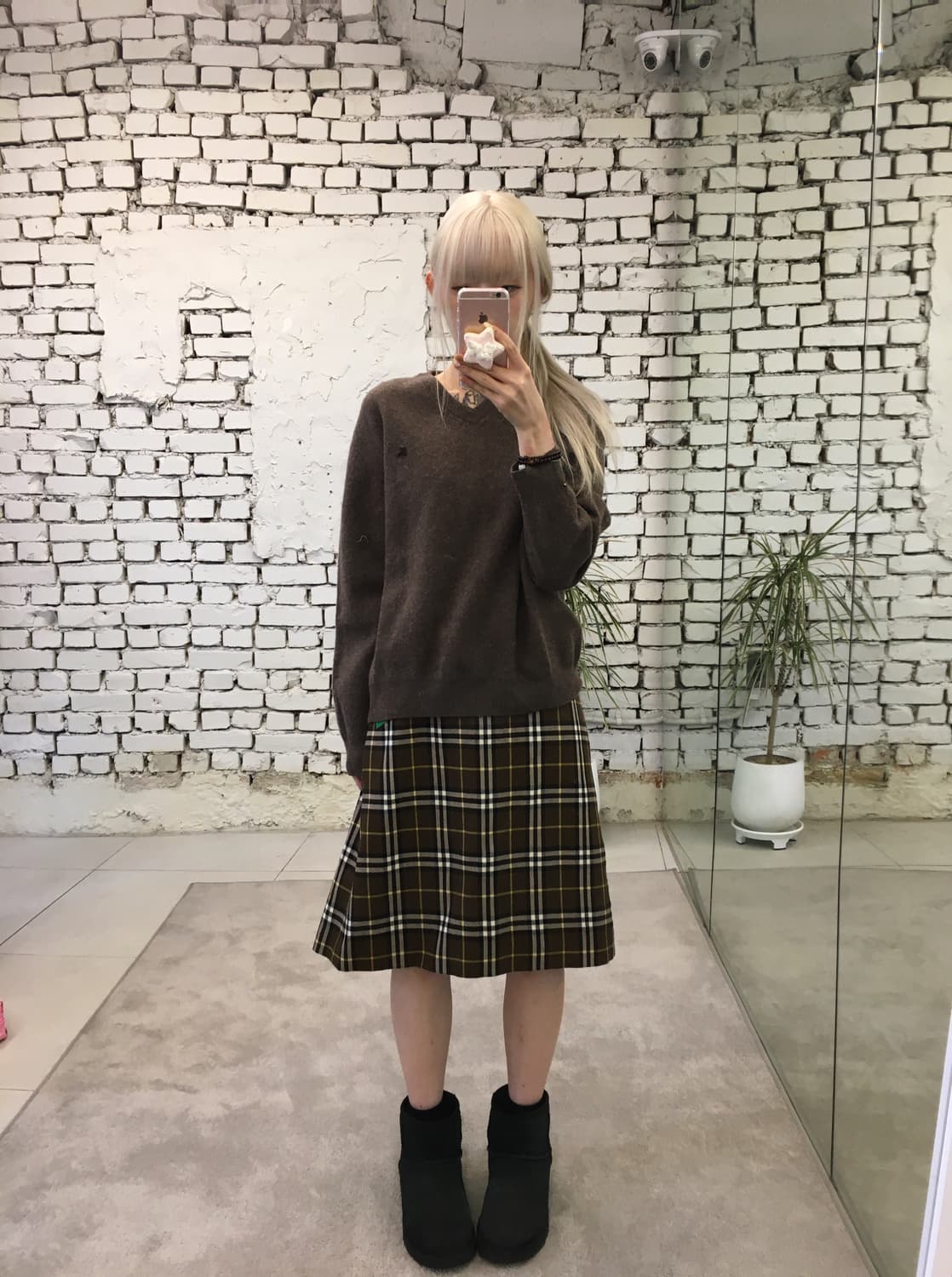 버버리 코디 스커트 상품이미지1