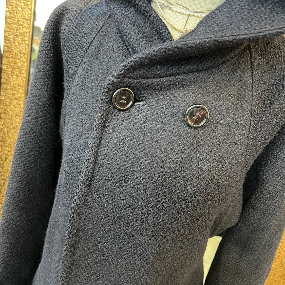 zucca 울 롱 후드 코트 상품이미지7