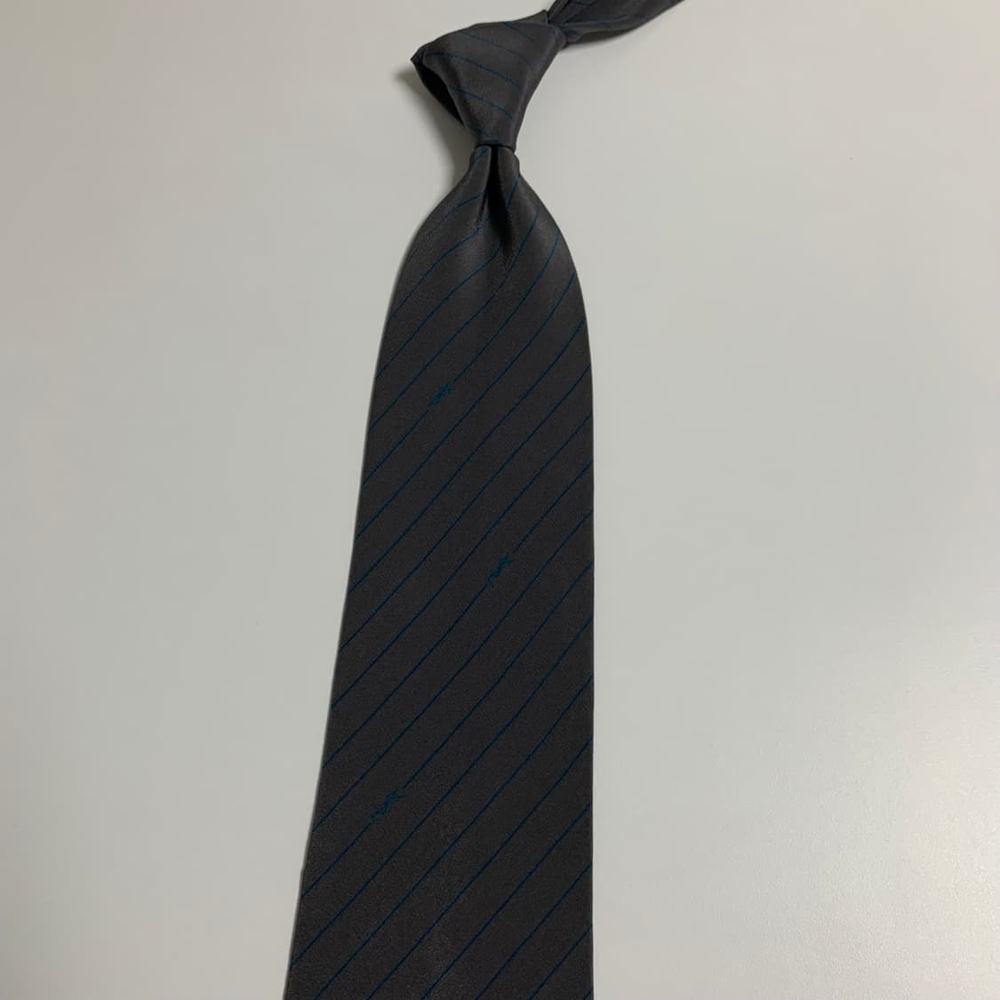 입생로랑 스트라이프 명품넥타이 YSL로고 100실크 A-A+등급 상품이미지8