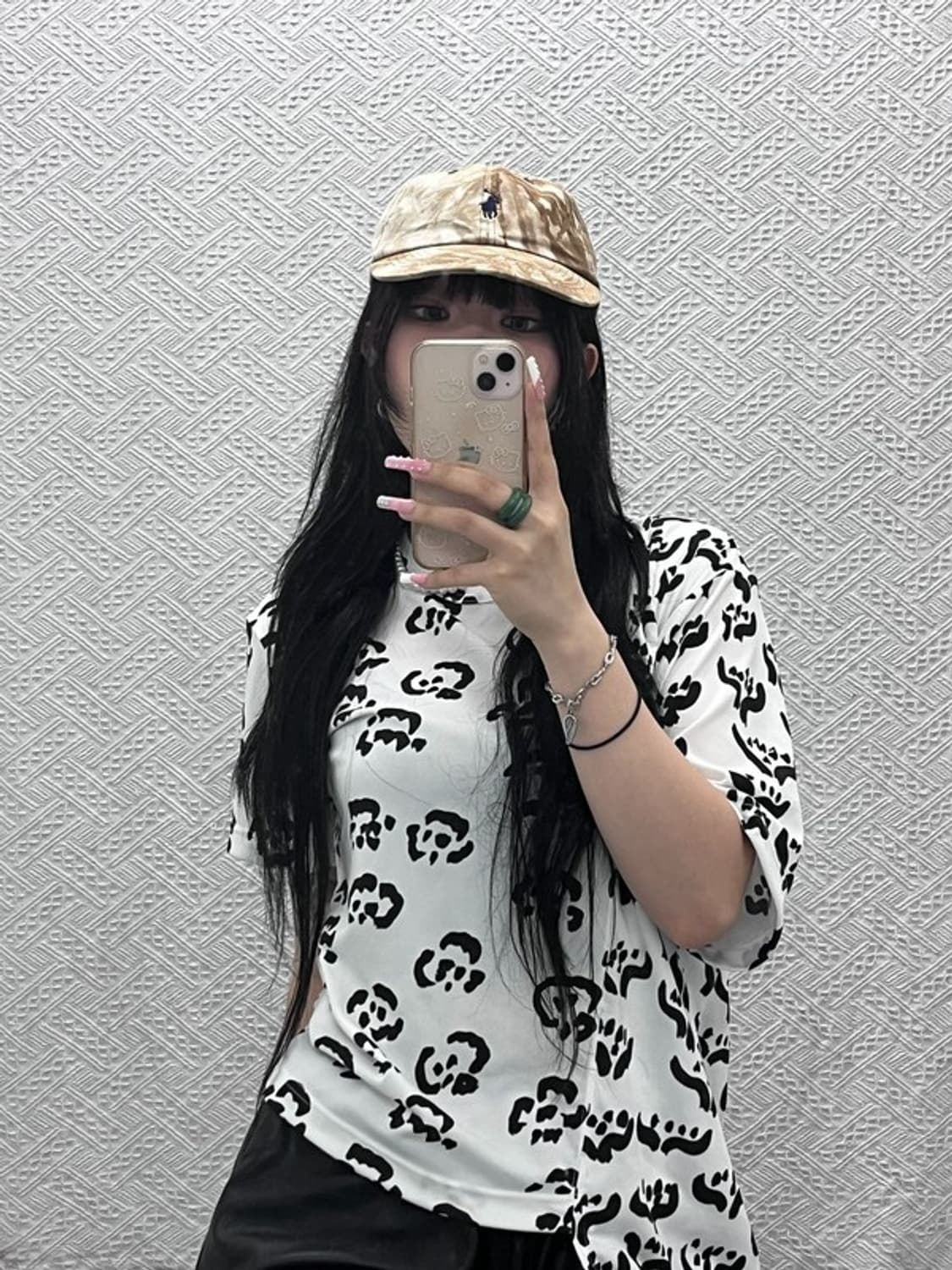 폴로 랄프로렌 빈티지 스트릿 펑크 타이다이 스냅 볼캡 C12405 상품이미지2