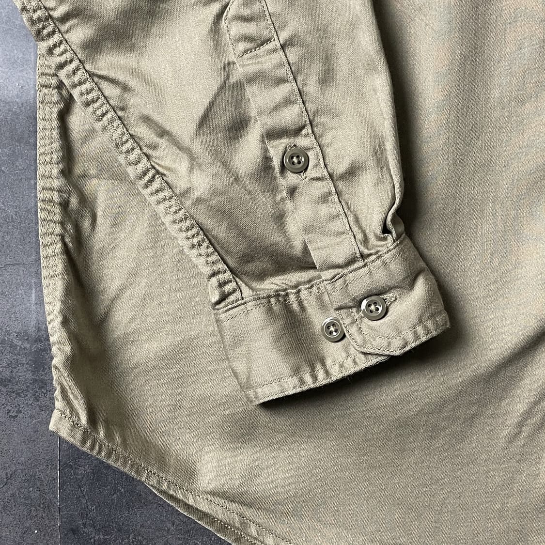 CARHARTT 칼하트 빈티지 베이지 코튼 워크셔츠 A00415 상품이미지4