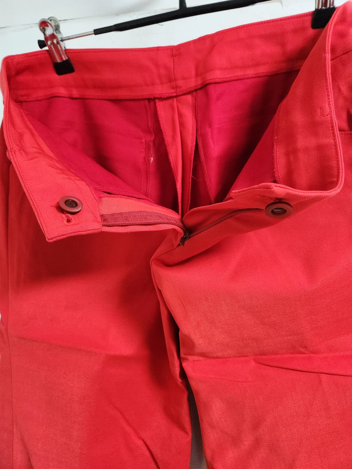 레드 7부 면바지 자수 포인트 30 상품이미지5