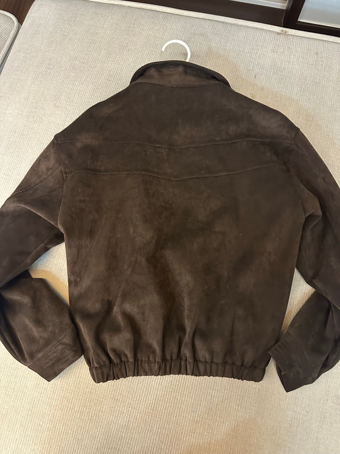SIGNATURE 갈색 스웨이드 자켓 (L) 상품이미지2