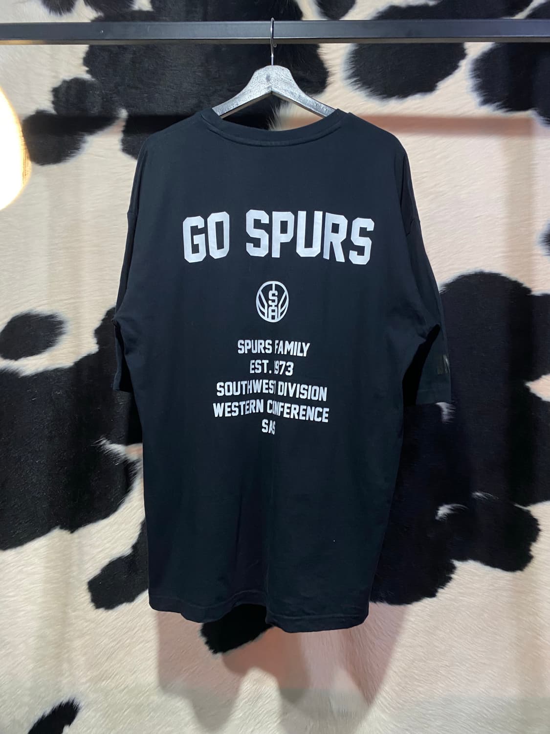NBA 산안토니오 스퍼스 로고 반팔 티셔츠 상품이미지8