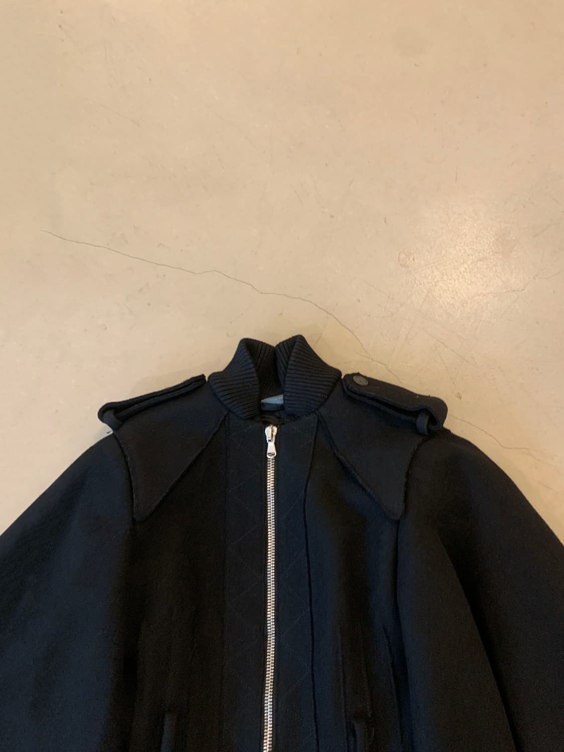 알렉산더 맥퀸 울 케이프 상품이미지6