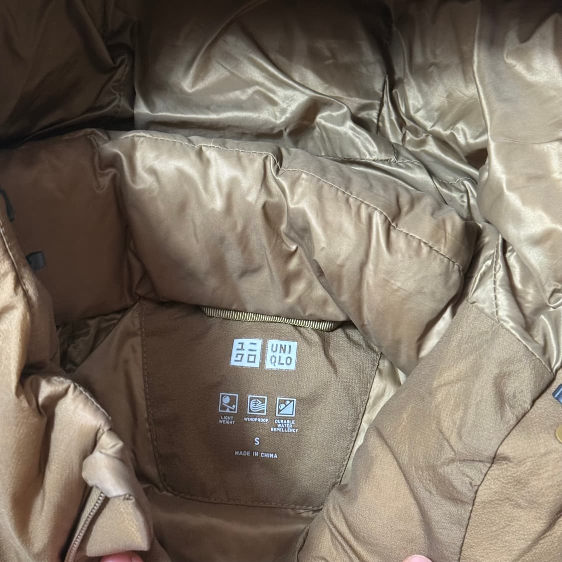 유니클로 후드 패딩 (S) 상품이미지2